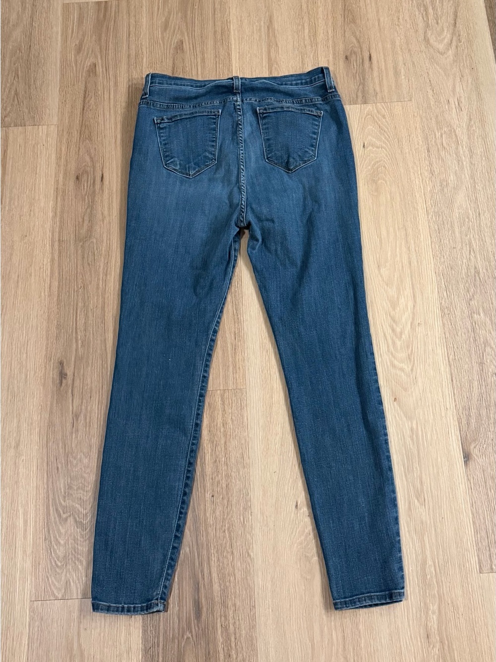 Judy Blue Women’s High-Rise Dark Wash Skinny Blue Jeans size 2XL Made In USA - Picture 4 of 5